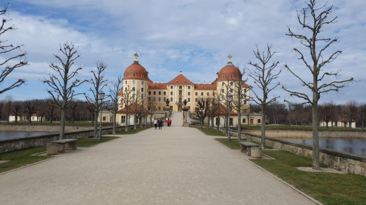Ferienwohnung Moritzburg Mit Pool Kültér fotó
